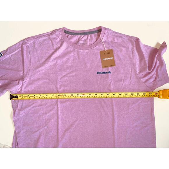 Patagonia Fitz Roy Responsibili-Tee T-Shirt Milkweed Mauve Men's L ~ Wmns XL NWT - Picture 7 of 9